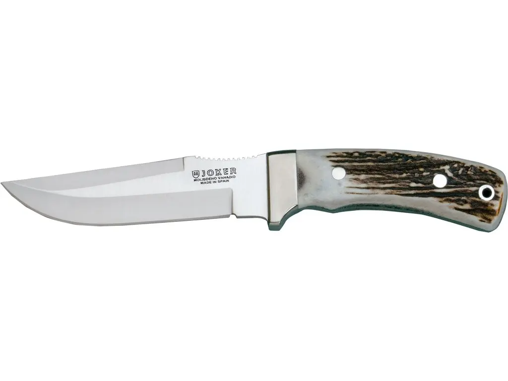 Joker CC45 Gamo Cuchillo montero enterizo con cachas en asta de deer y hoja 13 см. | Инструменты