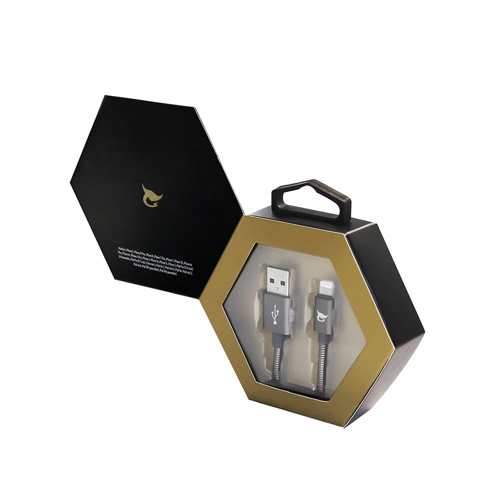 Кабель Elray USB папа/8-pin Lightning 2м серый(ALMBC20GR