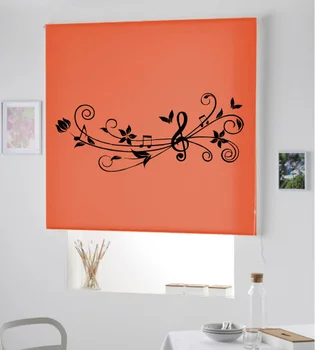

Blind Iroa rolling youth/Treble Clef! ROLLER BLINDS TRANSLUCENT! (ORANGE 100X175)