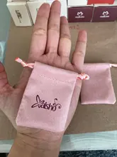 Bolso de diseño de logotipo bolsos con cordones personalizados, embalaje de joyería, elegante, para recuerdo de boda, color rosa, franela, cosméticos, 100