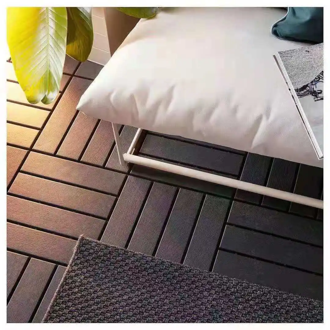 DIY splicing floor balcony outdoor movable free splicing plastic floor processing of sports