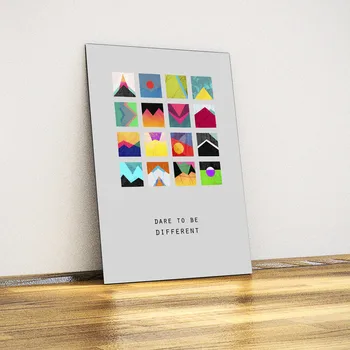 

Dare to be Different - Metal Plate