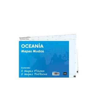 

PACK 10 MUDOS maps is OCEANIA polytica FISICA
