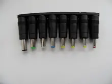 Connectors Adapter Jack-Plug Female DC 8pcs Tips