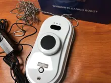 Panadiod-Robot limpiacristales inteligente, limpiador de ventanas con succión potente, anticaídas, Control remoto