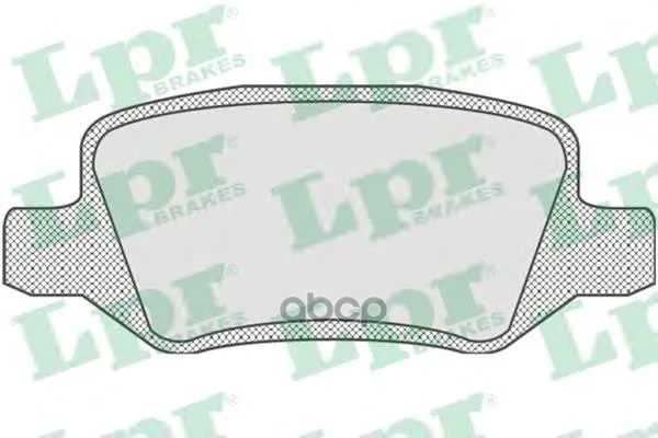 Колодки Тормозные Mercedes W168/W169/W245/W414 Vaneo Задние Lpr 05p850 Lpr арт. 05P850