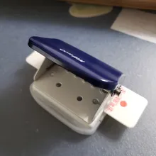 KW-trio-perforadora de papel de 6 agujeros, perforadora de Metal de mano, 5 hojas de capacidad, 6mm, para A4, A5, B5, cuaderno, diario de recortes, planificador