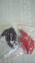 Metal Alligator-Clip Electrical-Clamp Testing Crocodile Probe-Meter G98 for Black/red