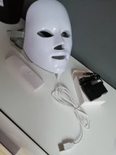 NOBOX-fotón máscara Facial LED de 7 colores, diseño minimalista, terapia antiacné, eliminación de arrugas, rejuvenecimiento de la piel, herramientas para el cuidado de la piel Facial
