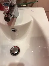 Bathroom Basin faucet Sink Overflow Cover Brass Six-foot Ring Insert Replacement