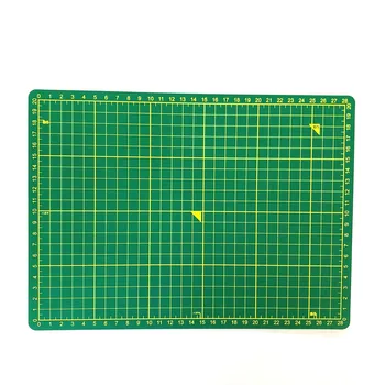 

Dark Green 3.0 mm Rectangle Self Healing 5 Layers PVC Cutting Mat A4 30x22 cm 12x9 inch