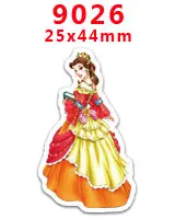 9026 30 шт мультяшный персонаж плоское украшение из смолы PR 7920 - Цвет: 9026