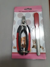 Cortauñas profesional para perros y gatos, cortaúñas de acero inoxidable para el cuidado de mascotas, cortaúñas para animales