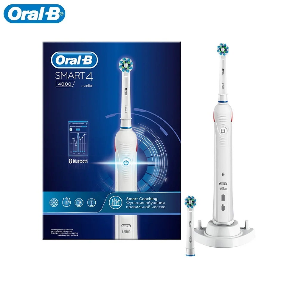 Электрическая зубная щетка Braun Oral B SmartSeries 4 (4000)/D601.524.3|Электрические зубные щетки| |