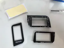 Cristal versión para Rusia A93 para starline A93 A63, mando a distancia, lcd, solo vidrio