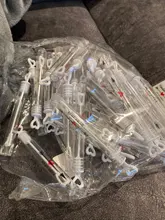 Botella de jabón con varita de corazón para niño, compacto y portátil juguete de burbujas de jabón, ideal para decoración de boda, 60/100 Uds.