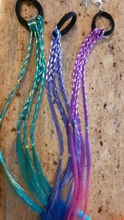 Kids Wig Hair-Accessories Hair-Band Headdress Rubber Braid Elastic Child New Gift Twist