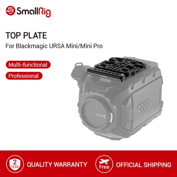 

SmallRig Top Plate Cheese Mounting Plate for Blackmagic URSA Mini with Two Cold Shoe Mounted - 1853