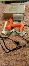 Pistola de Clavo recto eléctrica, herramienta de carpintería de alta resistencia, grapadora eléctrica portátil, pistola clavadora, 220V, 1800W, 10-30mm