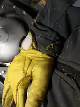 QIANGLEAF-guantes de protección para hombre, de cuero de vaca, amarillo, ultrafinos, de seguridad, para el trabajo, venta al por mayor, 527NP, Envío Gratis