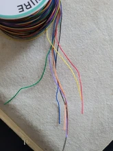One Roll 8 Colors 30AWG Wire Wrapping Wire, Tinned Copper Solid, PVC insulation