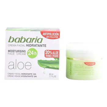 

25017 face cream nourishing Aloe Vera Babaria (50 ml)