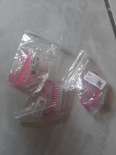 Uñas limpieza herramienta de cepillo para uñas manicura pedicura Archivo de quitar el polvo de herramienta de la manicura limpio cepillo de uñas de herramienta de la manicura TSLM1