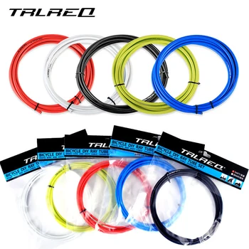 TRLREQ 3m Wire For Bicycle Bike Shifters Derailleur Brake Cables Shift Cable Tube 4mm/5mm MTB Road Bike Shifter Brake Cable Line 2