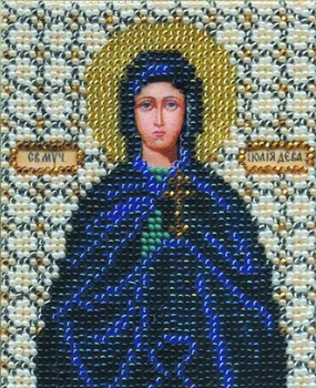 

B-1066 set for embroidery with beads "" icon "holy martyr Elijah (Julia) ', 11*9 cm