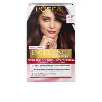 

Excellence creme tint 4.15 Dark brown ice cream