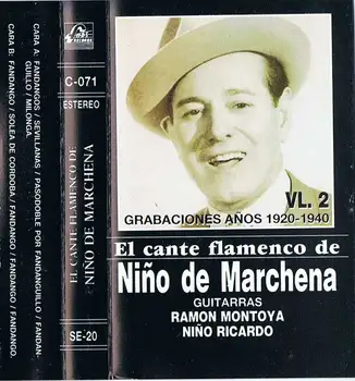

Cassette vocals Flamingo Child Marchena Vol. 2-Olé! 1991