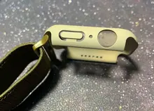 Vidrio + para Apple Watch Serie 6 5 4 3 SE 44mm 40mm watch cuero, iWatch 42mm 38mm Protector de pantalla + cubierta de apple Watch Accesorios