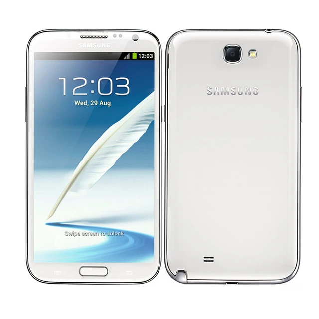 Samsung-Galaxy Note II n7100スマートフォン,再生携帯電話,8MPカメラ ...