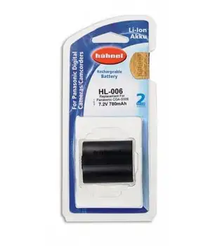 

HAHNEL BATERIA HL-006 (replaces PANAASONIC CGA-006- DMW-BMA7)