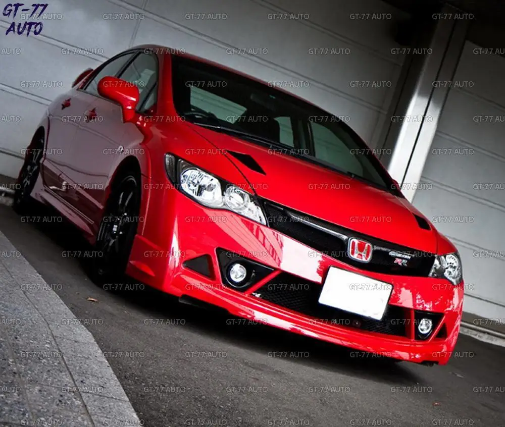 Защитная решетка переднего бампера для Honda Civic 4D 2006-2011 защитный молдинг внешний материал ABS пластик Стайлинг тюнинг