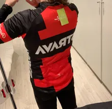 STRAVA-Camiseta de ciclismo de montaña, ropa de manga corta para verano, prémium, 2021