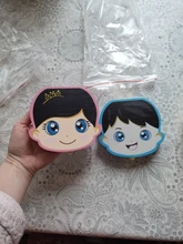 Caja de madera para dientes de bebé, organizador umbilical para los dientes de la leche en inglés/español/portugués, caja de recuerdo para niños y niñas