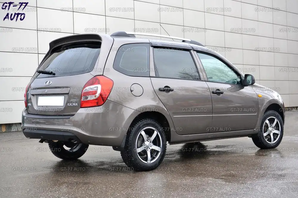 Спойлер на крышку багажника для Lada Kalina Wagon 2013- кузов универсал спойлер верхний чистое стекло функциональный внешний материал ABS пластик Стайлинг тюнинг