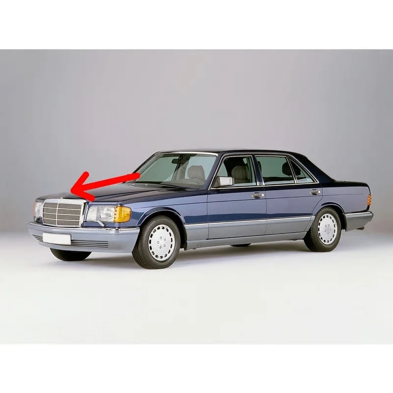 Передняя Эмблема капюшона звезда для S Class w126 w140 w220 w221 w222 A1248800086 A2108800186 A2218800086 A1408800286