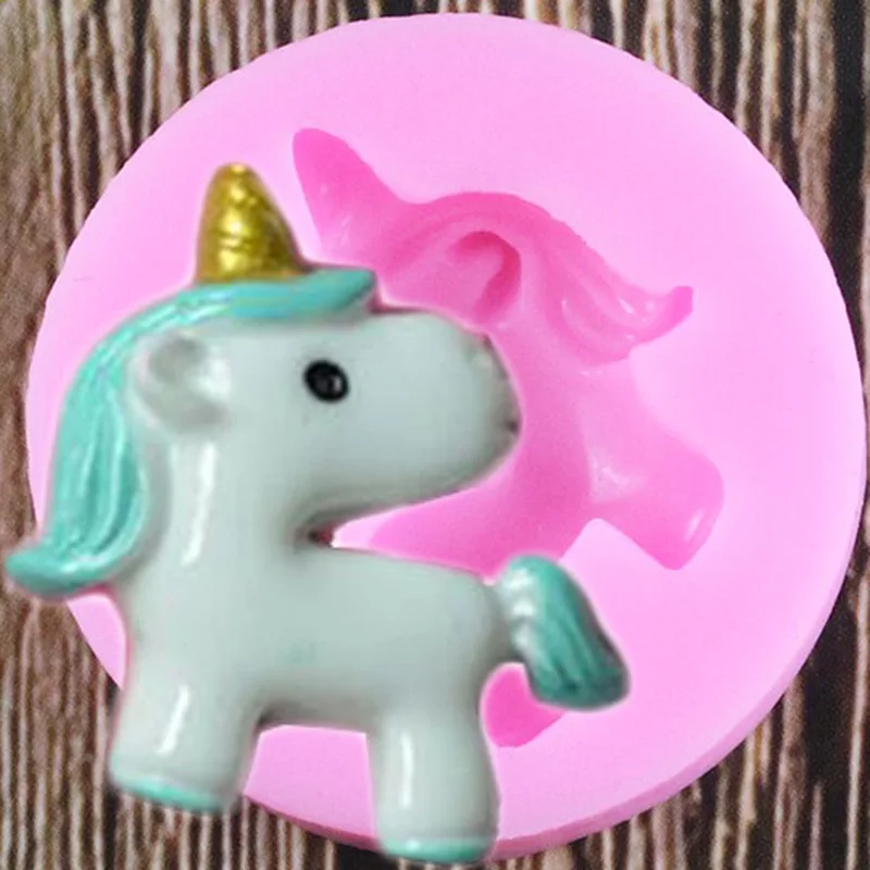 3D Единорог силиконовые формы кекс сделай сам фигурки жениха и невесты Fondant