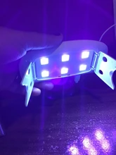 XZMUV-minisecador de uñas portátil, lámpara de manicura de 6 LED UV, Cable USB, para uso doméstico, 6W