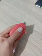 Mini cortador de zanahoria de dibujos animados, cuchillo de utilidad retráctil automático, Abrebotellas de letras, cuchilla para arte, papelería escolar, 1 ud.