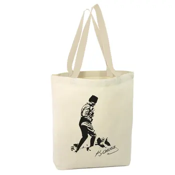 

Angemiel Bag Soldier Ataturk Signed Black White Shopping Beach Tote Bag