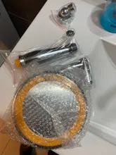 Cabezal de ducha con ahorro de agua, ducha de mano grande de 6 pulgadas, ducha de lluvia de baño de alta presión, cabezal de ducha de SPA