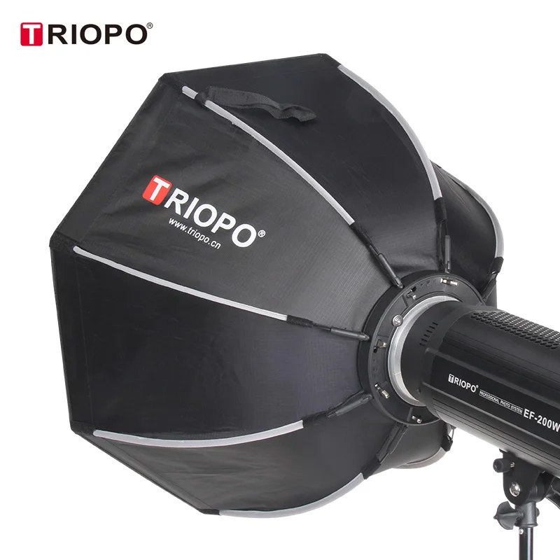 Portable Photography Softbox Bowens Mount Octagon Umbrella Honeycomb Grid 55cm 65cm 90cm 120cm
