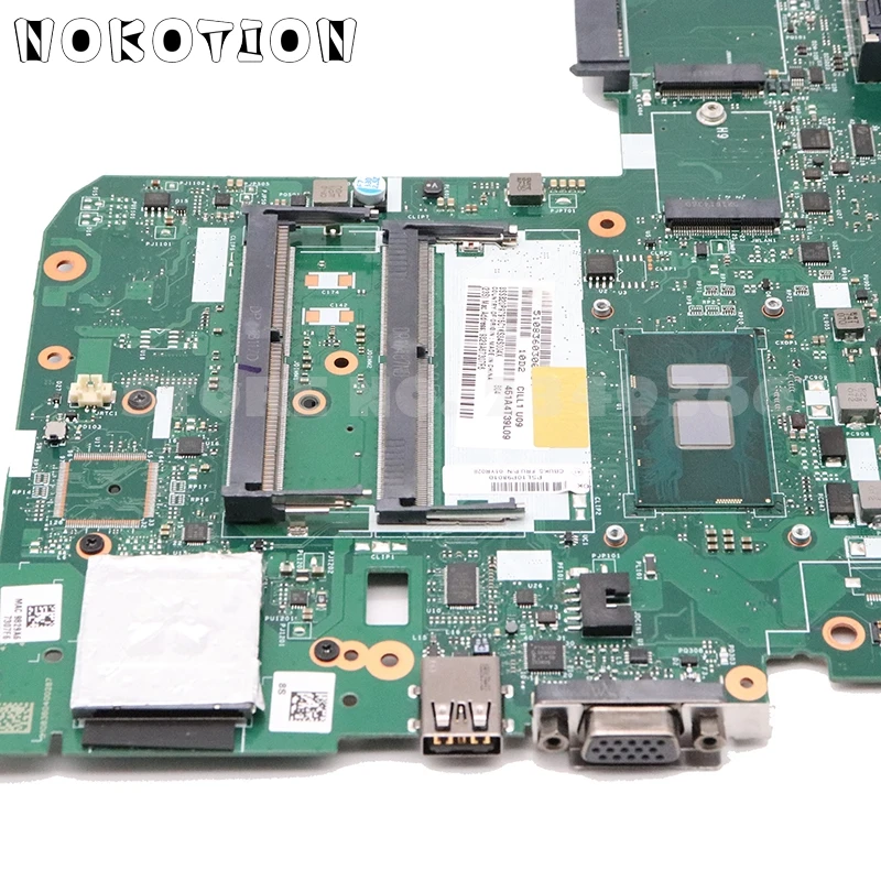 Best NOKOTION 01YR028 CILL1 L2 LA-C422P Mainboard For Lenovo ThinkPad L570 Laptop Motherboard SR2F1 I7-6