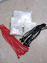 Venta al por mayor, 10 unidades/lote, pulsera de cuerda hecha a mano con hilo rojo de la suerte, rojo y verde para hombres y mujeres, joyería para parejas