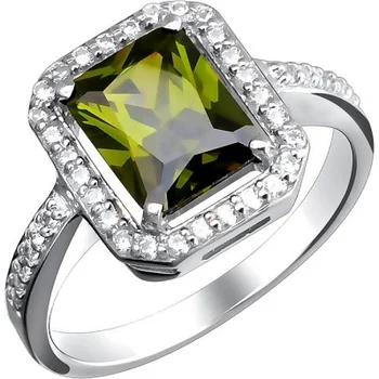 

Esthete ring with cubic zirconia