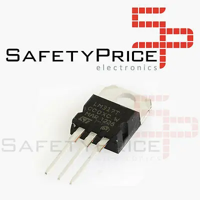6 x LM317 LM317T регулятор напряжения с положительной регулируемой яркостью 1 2-37 в 1.5A TO220