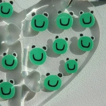 Clay-Slices Frog Polymer Plastic Green Diy-Crafts for 5mm Klei Mud-Particles Animal 20g/Lot